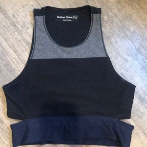 Outdoor voices crop top